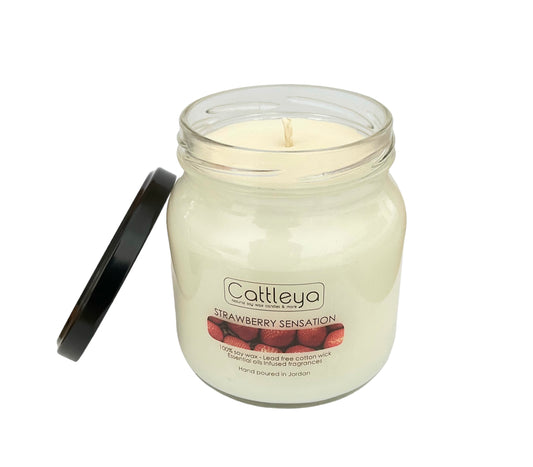 Strawberry Sensation Soy Candle