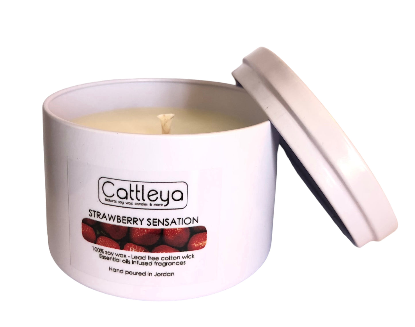 Strawberry Sensation Soy Candle